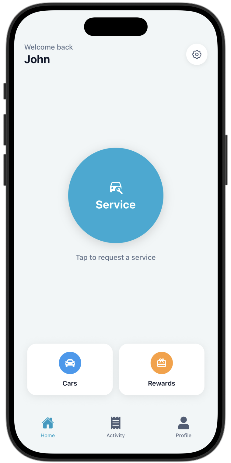 Worker App Interface