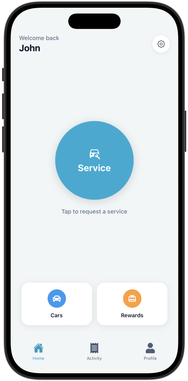 Worker App Interface